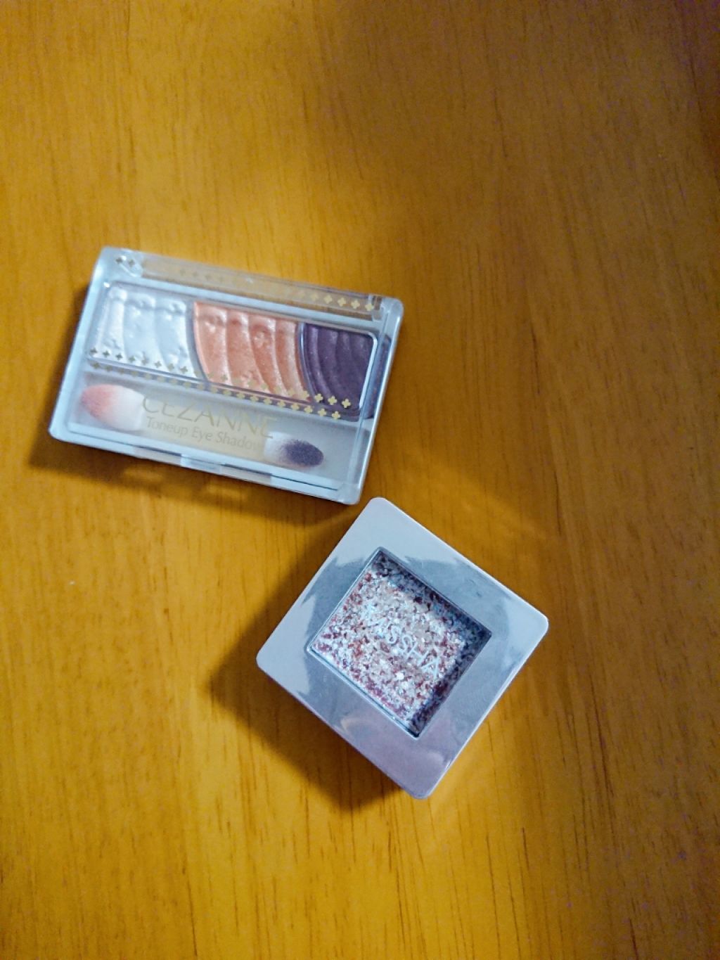 トーンアップアイシャドウ/CEZANNE/アイシャドウパレットを使ったクチコミ(1枚目)