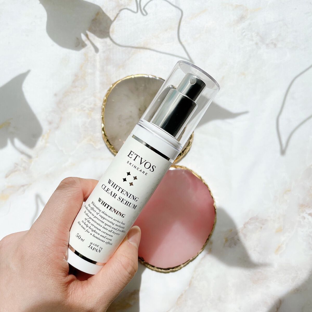 ホワイトニングクリアセラム/エトヴォス/美容液を使ったクチコミ（2枚目）