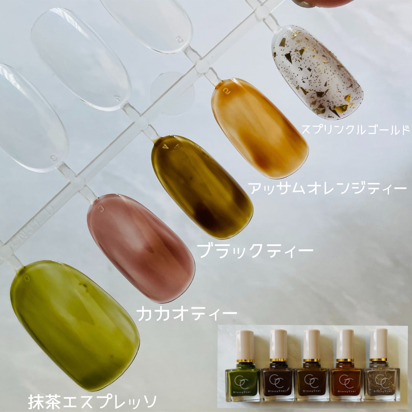 グロッシーコート/スキューズミー/オールインワンネイルを使ったクチコミ(4枚目)