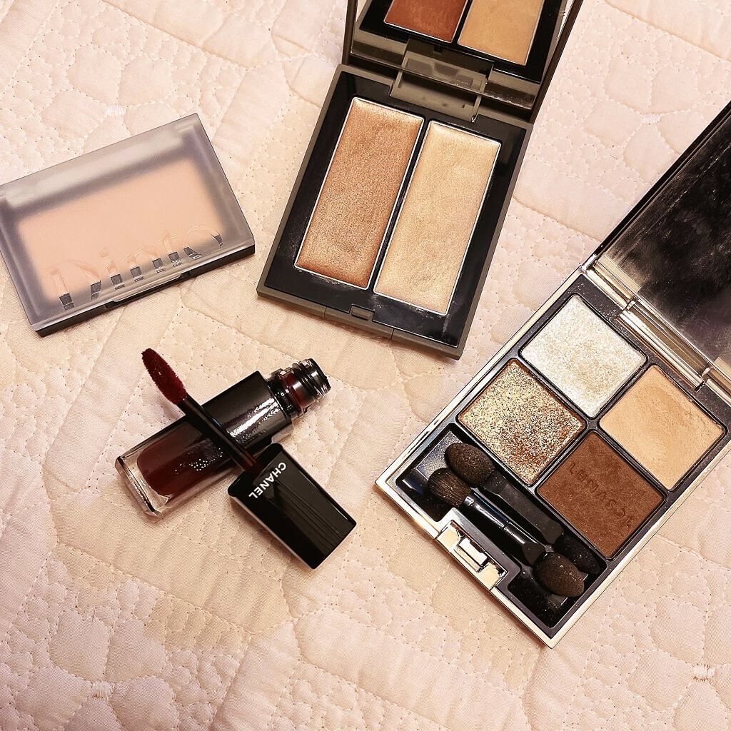 THREE シマリング グロー デュオ/THREE/クリームハイライトを使ったクチコミ（1枚目）