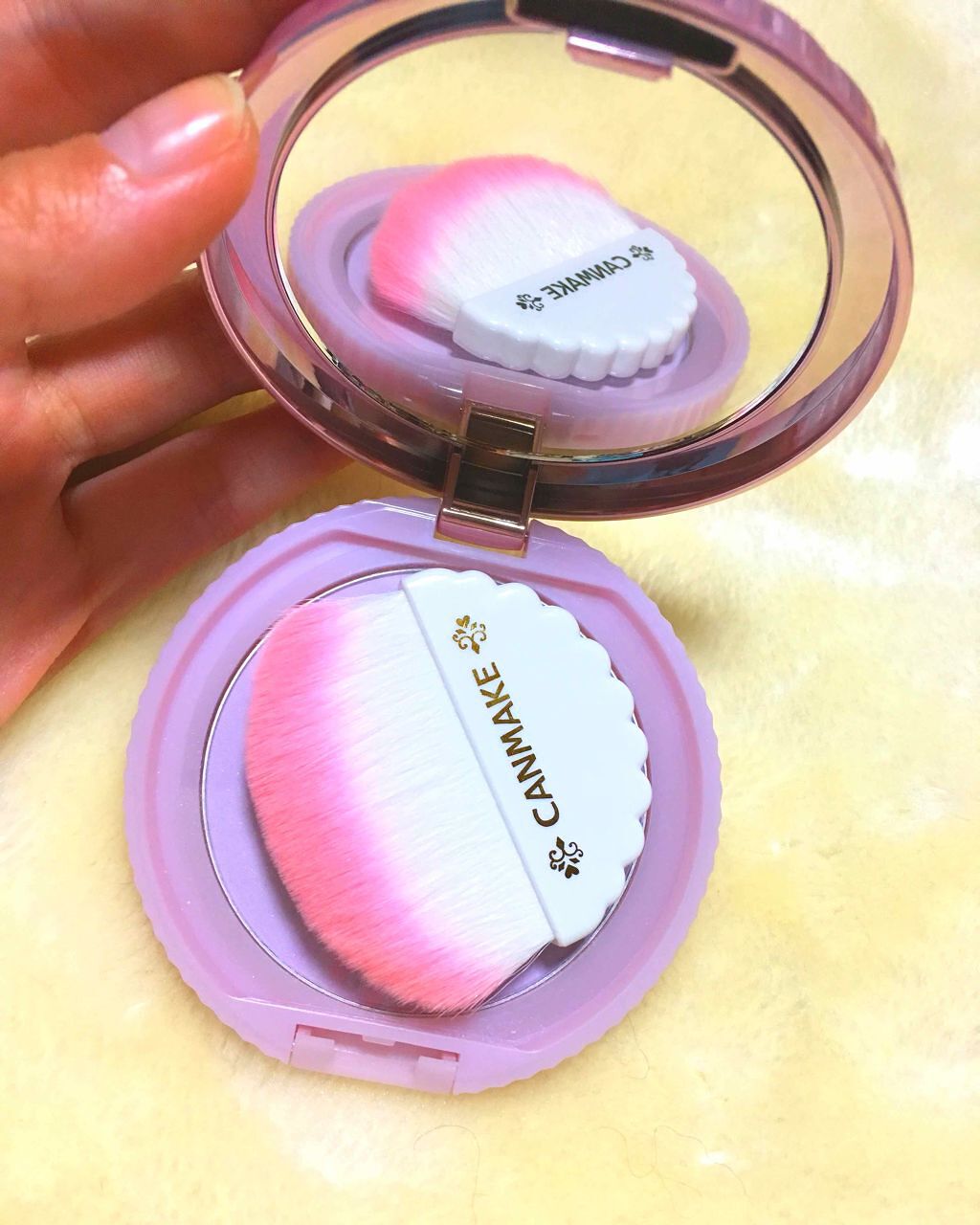 マシュマロフィニッシュフェイスブラシ/キャンメイク/メイクブラシを使ったクチコミ(2枚目)