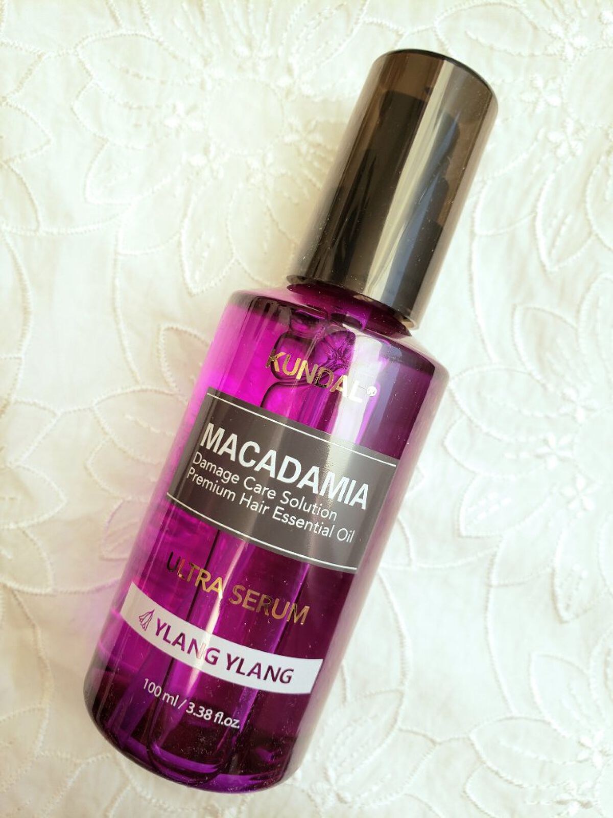 クンダル マカダミア ウルトラヘアセラム /KUNDAL/ヘアオイルを使ったクチコミ（2枚目）