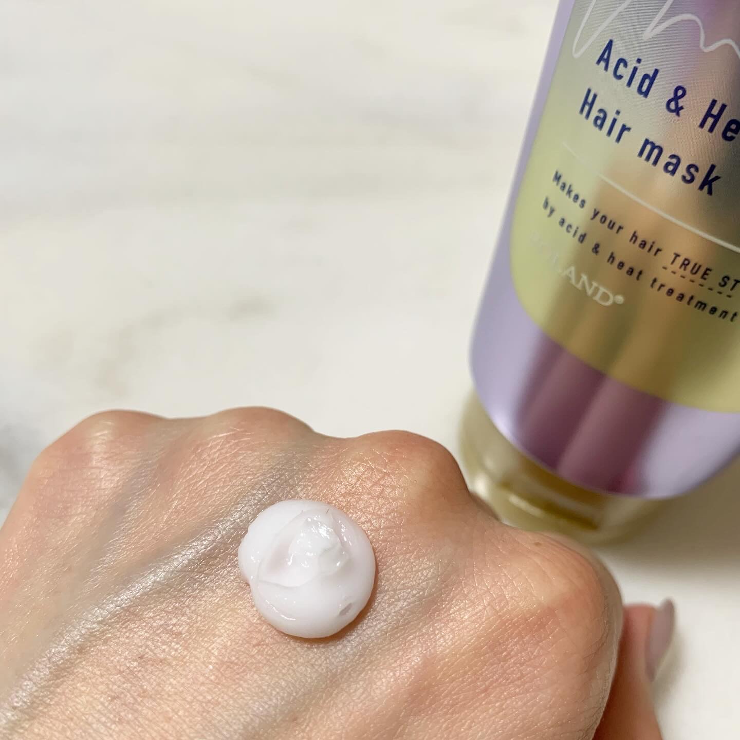 酸熱TRヘアマスク/TRUEST/ヘアマスク・ヘアパックを使ったクチコミ（2枚目）