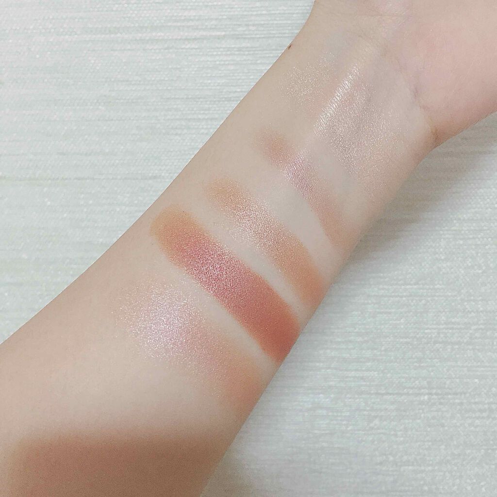 UR GLAM　BLOOMING EYE COLOR PALETTE/U R GLAM/アイシャドウパレットを使ったクチコミ（3枚目）