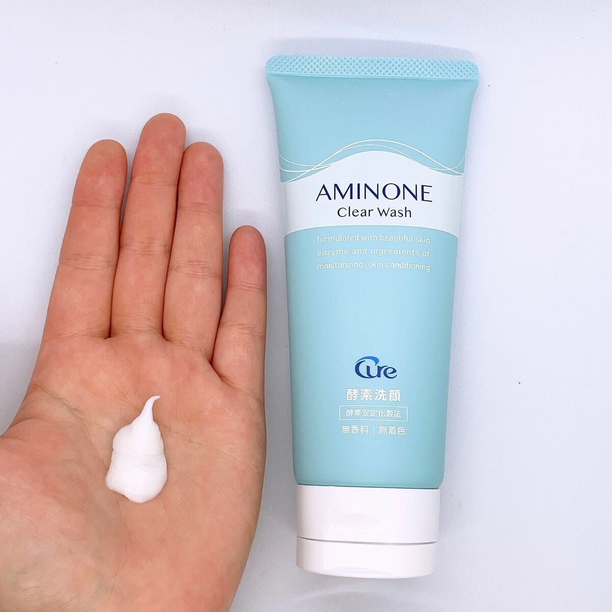 アミノネクリアウォッシュ/Cure/洗顔フォームを使ったクチコミ(2枚目)