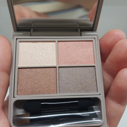 デザイニングアイカラー 01 ナチュラルブラウン/rafuna/アイシャドウパレットの画像