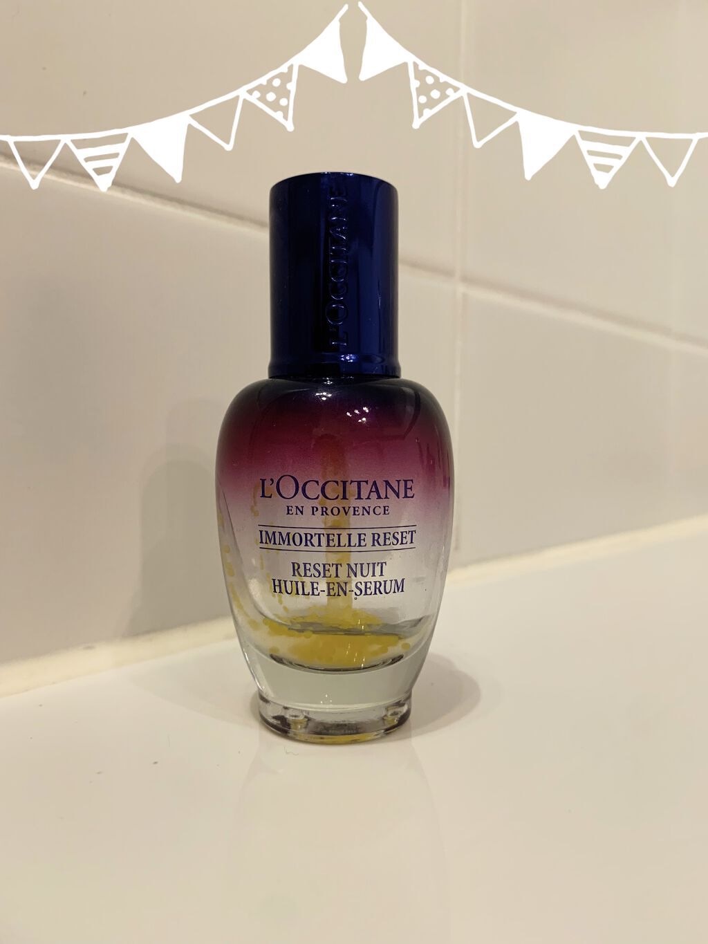 イモーテル オーバーナイトリセットセラム/L'OCCITANE/美容液を使ったクチコミ（1枚目）