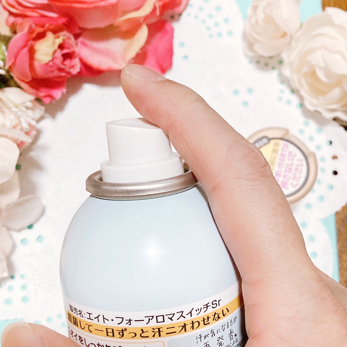 8x4 アロマスイッチ スプレー アイランドブロッサムの香り/8x4/デオドラント・制汗剤を使ったクチコミ(4枚目)
