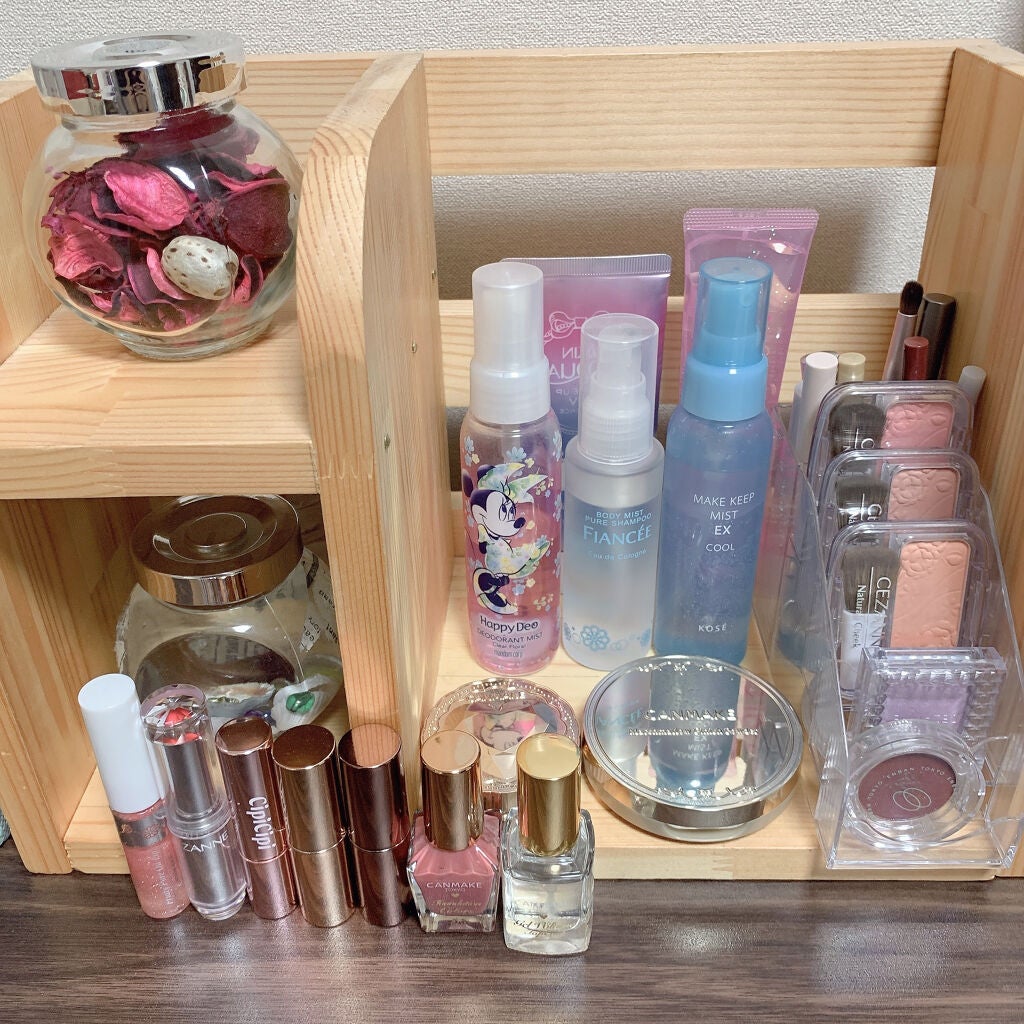 ゆなぽぽり on LIPS 「#コスメ収納紹介します【コスメ収納 第二弾!】ゆるめの投稿です..」(1枚目)
