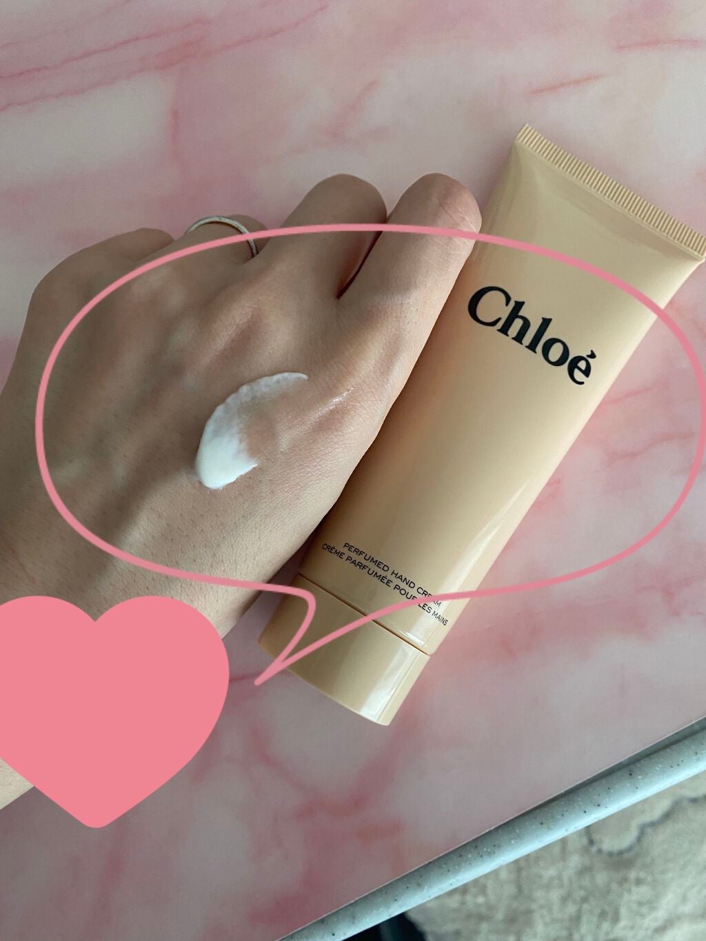 パフューム ハンドクリーム/クロエ/ハンドクリームを使ったクチコミ(3枚目)