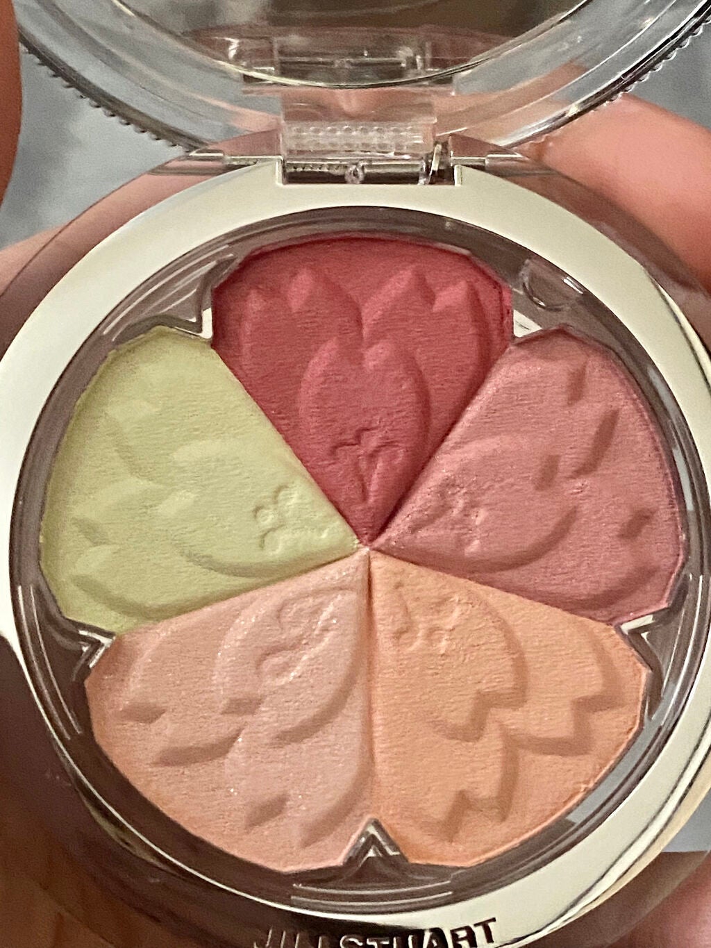 サクラブーケ ブルーム ミックスブラッシュ コンパクト/JILL STUART/パウダーチークを使ったクチコミ(3枚目)