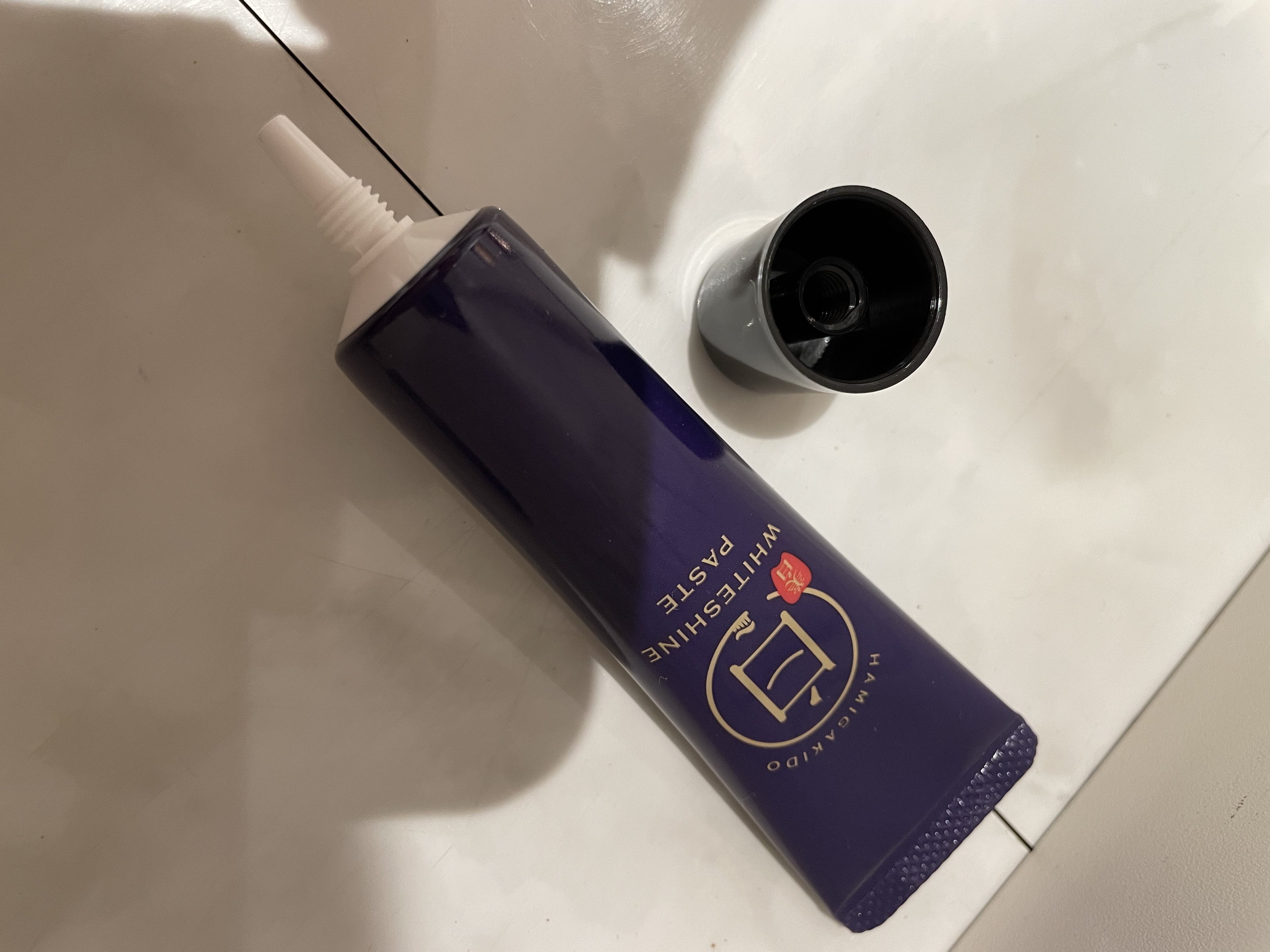 ホワイトシャイン ペースト/歯磨き堂/歯磨き粉を使ったクチコミ（1枚目）