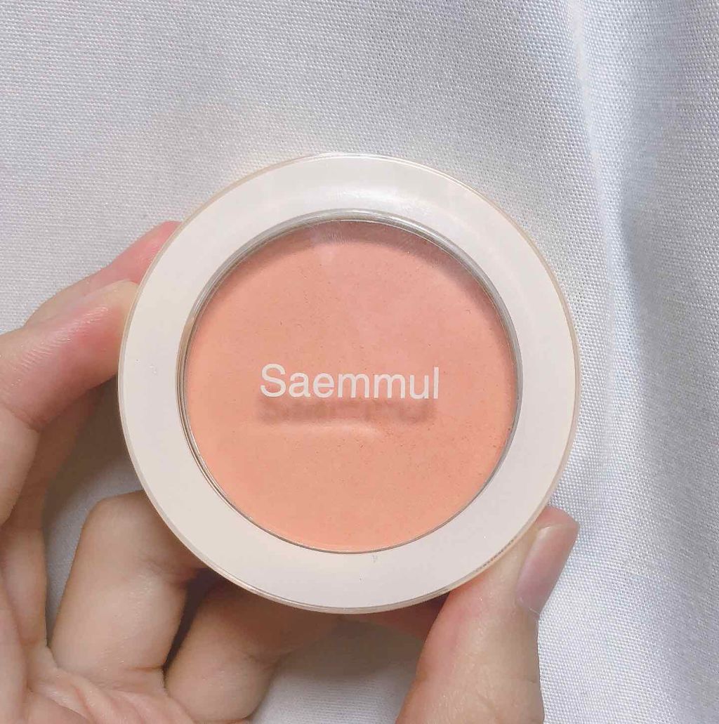 シングルブラッシャー/the SAEM/パウダーチークを使ったクチコミ(2枚目)