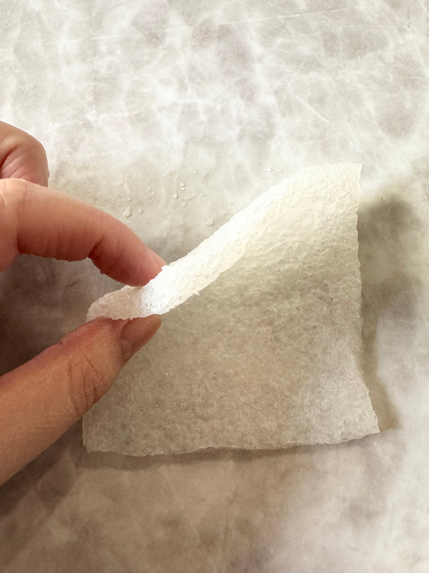 こんにゃくスポンジシート -天女の羽衣-/ナチュラブ/その他スキンケアグッズを使ったクチコミ(4枚目)