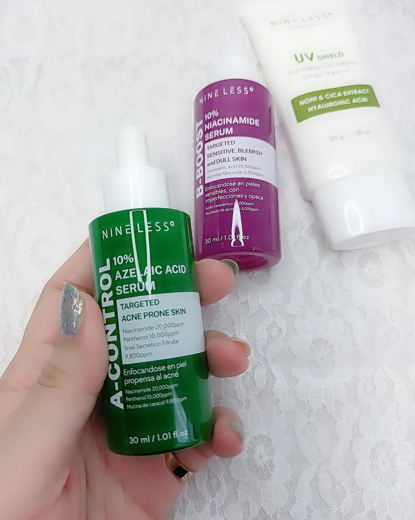 chinyan28 on LIPS 「ナインレスイセンシャルズUVシールドスージング日焼け止めSPF..」(2枚目)