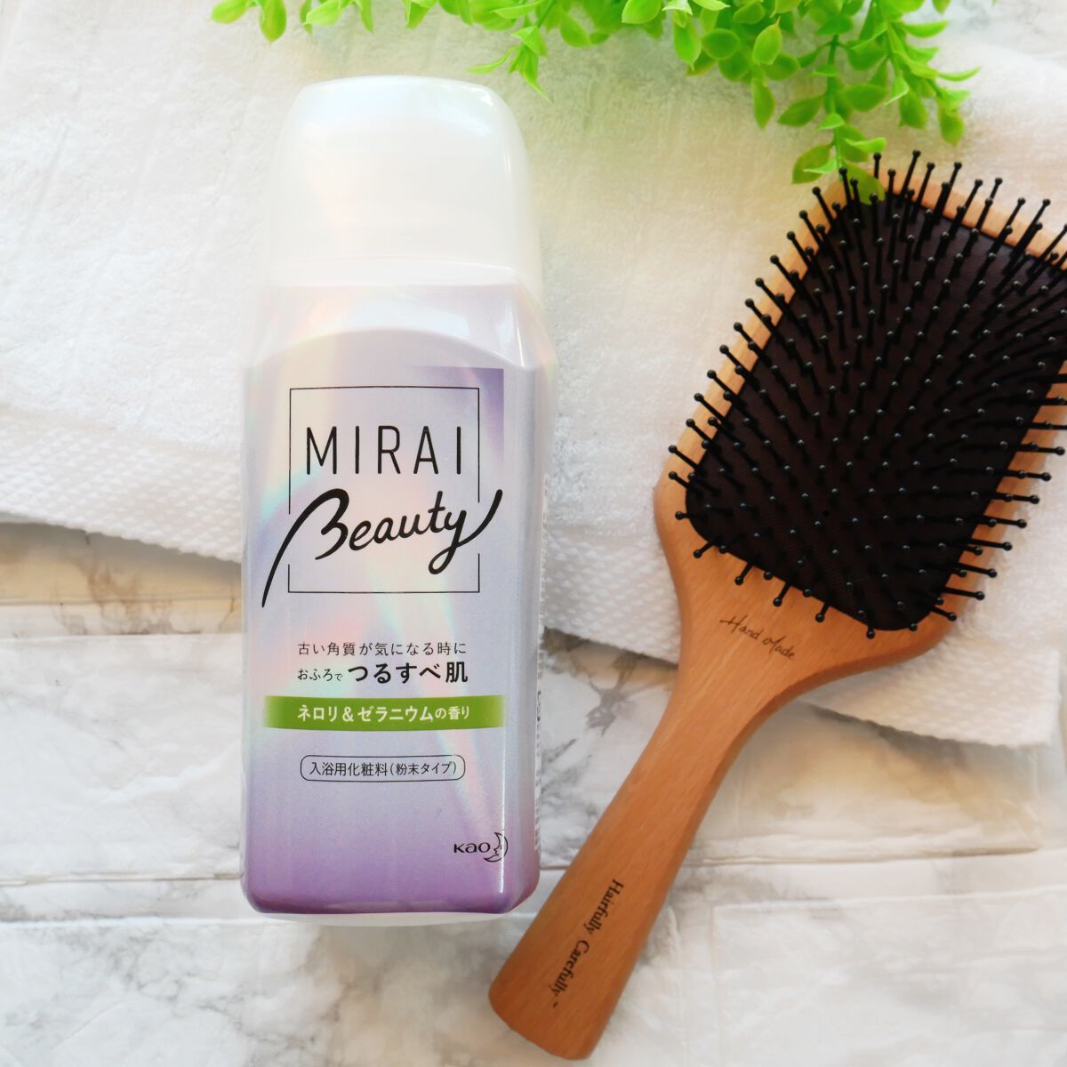 MIRAI beauty バスパウダー/花王/炭酸系入浴剤を使ったクチコミ（1枚目）