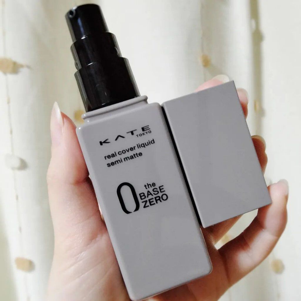 リアルカバーリキッド（セミマット）/KATE/リキッドファンデーションを使ったクチコミ（2枚目）