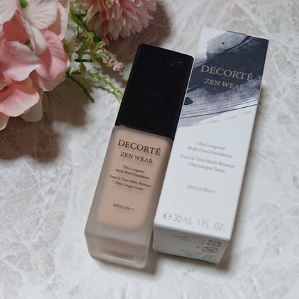ゼン ウェア フルイド/DECORTÉ/リキッドファンデーションを使ったクチコミ(3枚目)