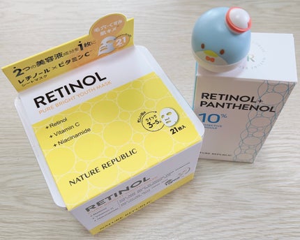 キューブマスク レチノール/ネイチャーリパブリック/シートマスク・パックを使ったクチコミ(1枚目)