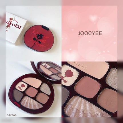 ローズポエムマルチパレット/Joocyee/アイシャドウパレットを使ったクチコミ(1枚目)
