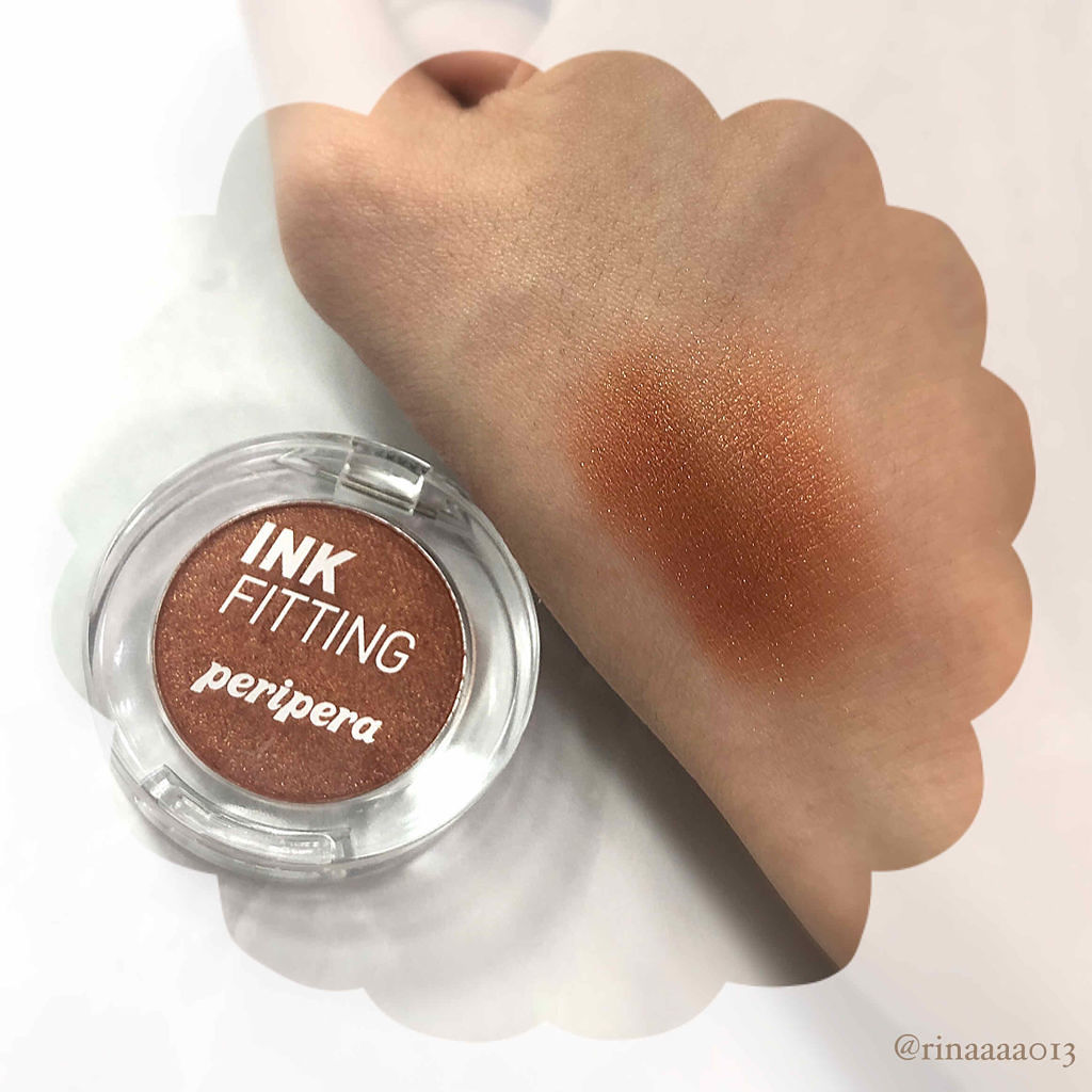 インクフィッティングシャドー/PERIPERA/ジェル・クリームアイシャドウを使ったクチコミ（1枚目）