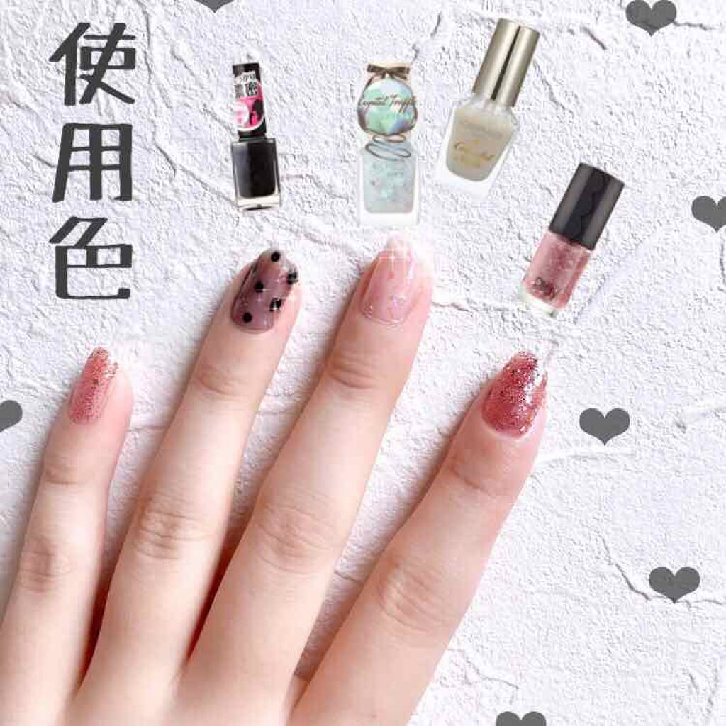 カラフルネイルズ/キャンメイク/マニキュアを使ったクチコミ（1枚目）