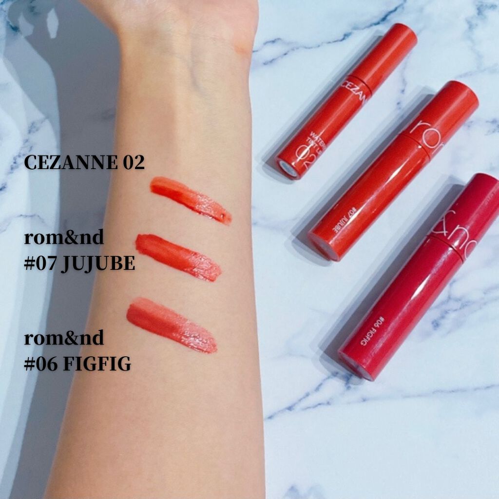 ウォータリーティントリップ/CEZANNE/リップティントを使ったクチコミ（3枚目）