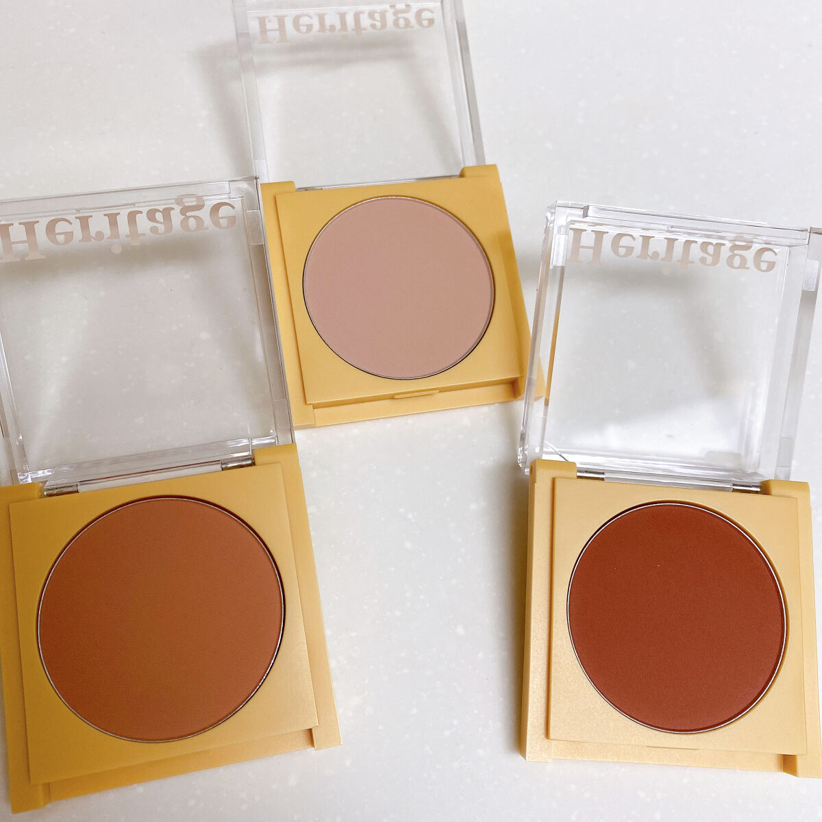 ザ  ヘリテージ  チーク BL1. ベビーナチュラル/MERZY/パウダーチークを使ったクチコミ（2枚目）