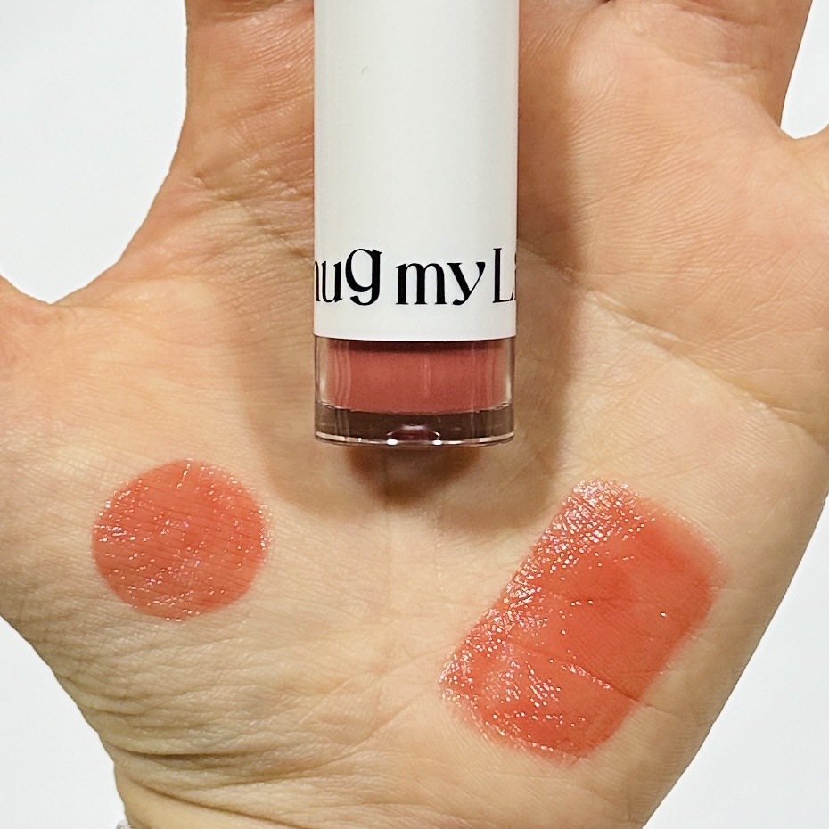 アップトゥーミー　ハグマイリップ　カラーロックプランパー/up2me/リッププランパーを使ったクチコミ（2枚目）