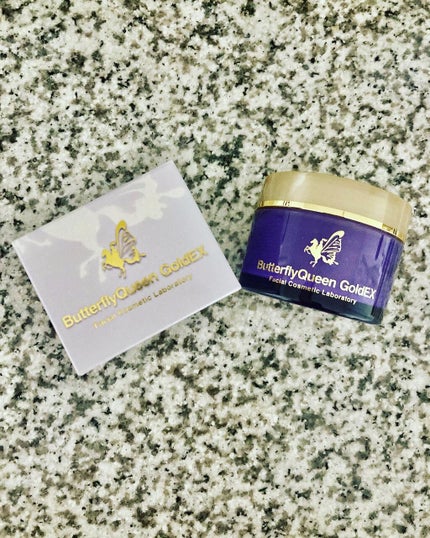 バタフライクイーン ゴールドエクストラ/フェイシャルコスメティック研究所/オールインワン化粧品を使ったクチコミ(1枚目)