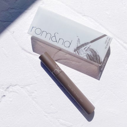 ハンオールフィックスマスカラ/rom&nd/マスカラを使ったクチコミ(5枚目)