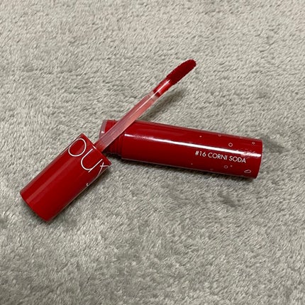 ジューシーラスティングティント/rom&nd/リップティントを使ったクチコミ(2枚目)