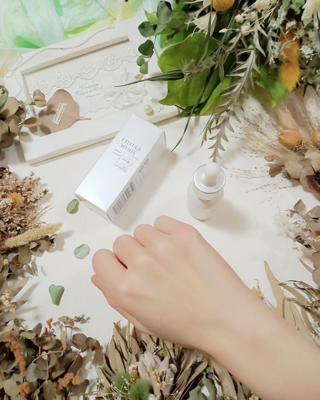 ホワイト ブライトセラム/CELLULA/美容液を使ったクチコミ(5枚目)