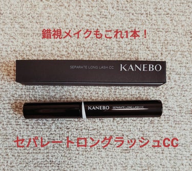 セパレートロングラッシュCC/KANEBO/マスカラを使ったクチコミ（1枚目）