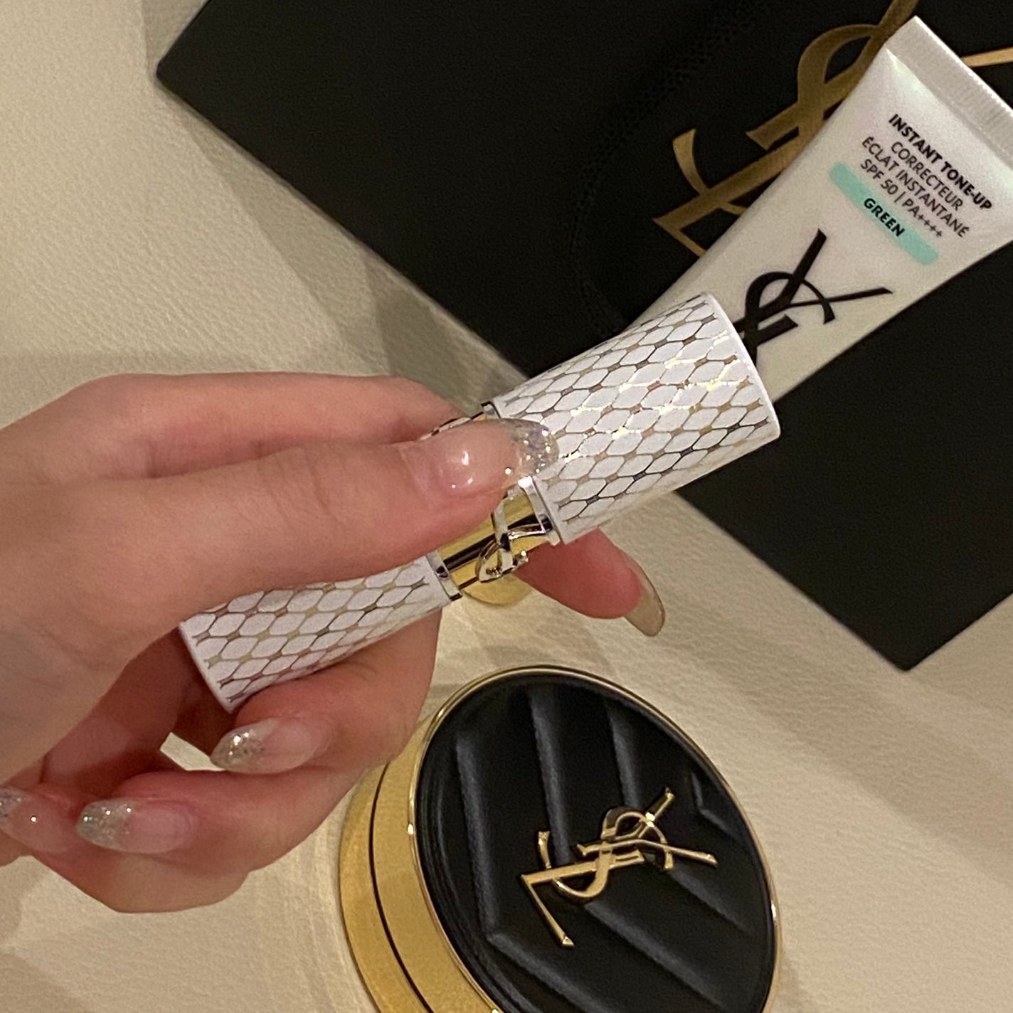 アンクル ド ポー ルクッションN/YVES SAINT LAURENT BEAUTE/クッションファンデーションを使ったクチコミ(4枚目)