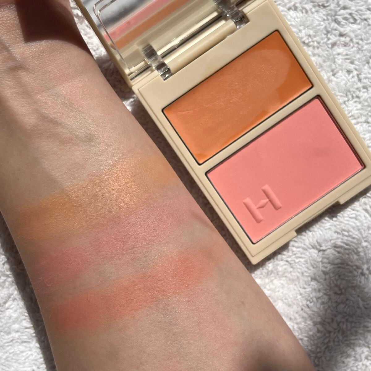 トゥルーディメンションレイヤリングチーク/hince/パウダーチークを使ったクチコミ(2枚目)