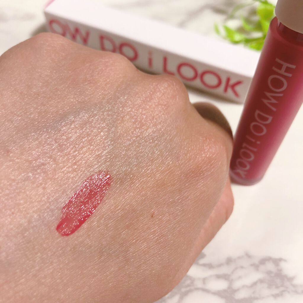 エマルジョンリップティント/HOWDOiLOOK/リップティントを使ったクチコミ（2枚目）