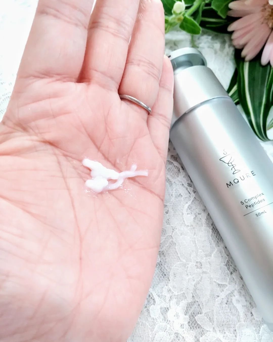 モレキュラーリペアヘアセラム/MQURE/アウトバストリートメントを使ったクチコミ（3枚目）