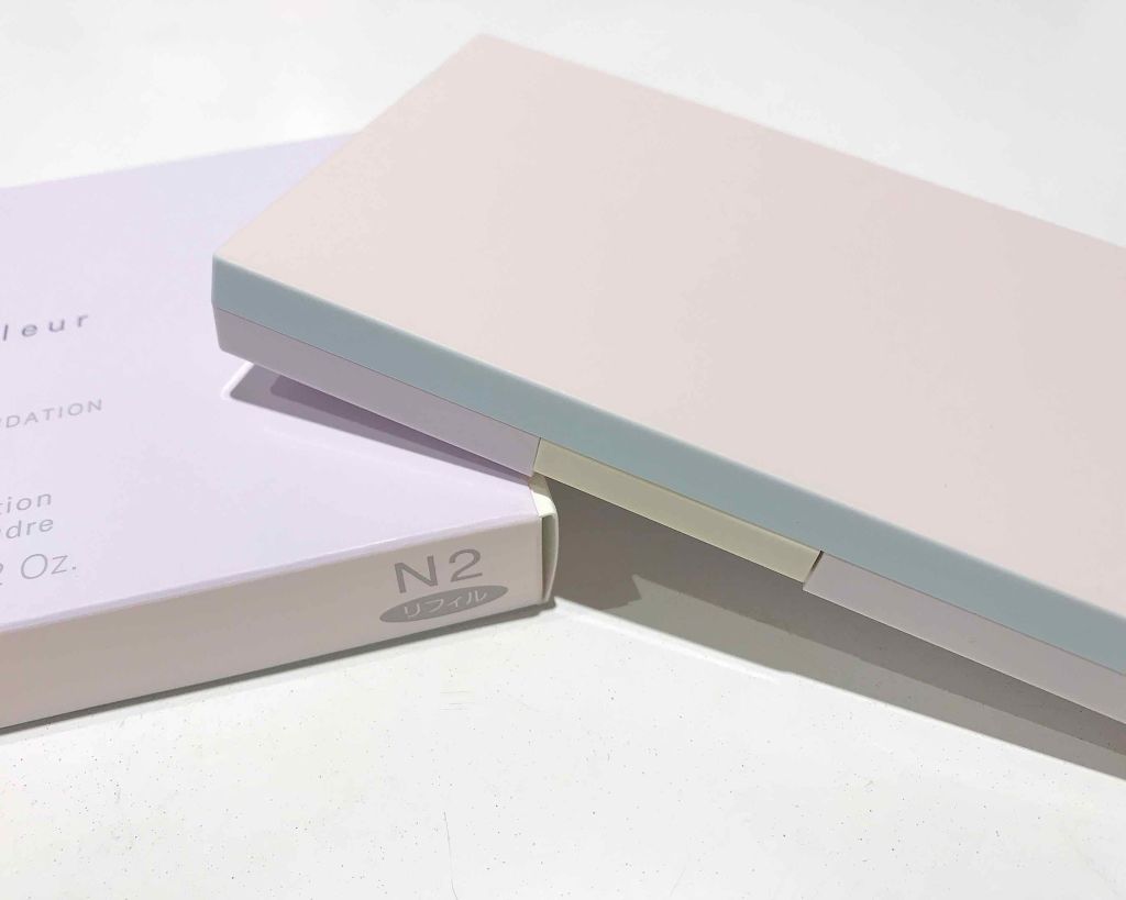 カラーブレンドファンデーション(旧)/ディエム クルール/パウダーファンデーションを使ったクチコミ（2枚目）