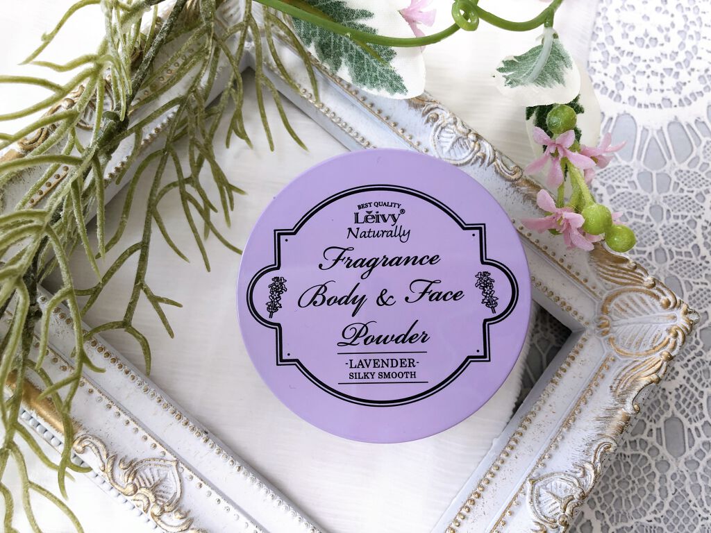 フレグランス ボディ＆フェイスパウダー ラベンダー 6g/Leivy/ルースパウダーを使ったクチコミ（1枚目）