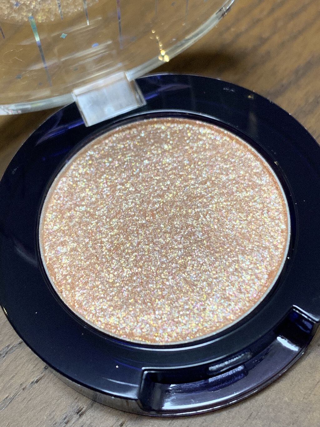 グリッター シャドウ カラー/rom&nd/グリッターを使ったクチコミ（2枚目）