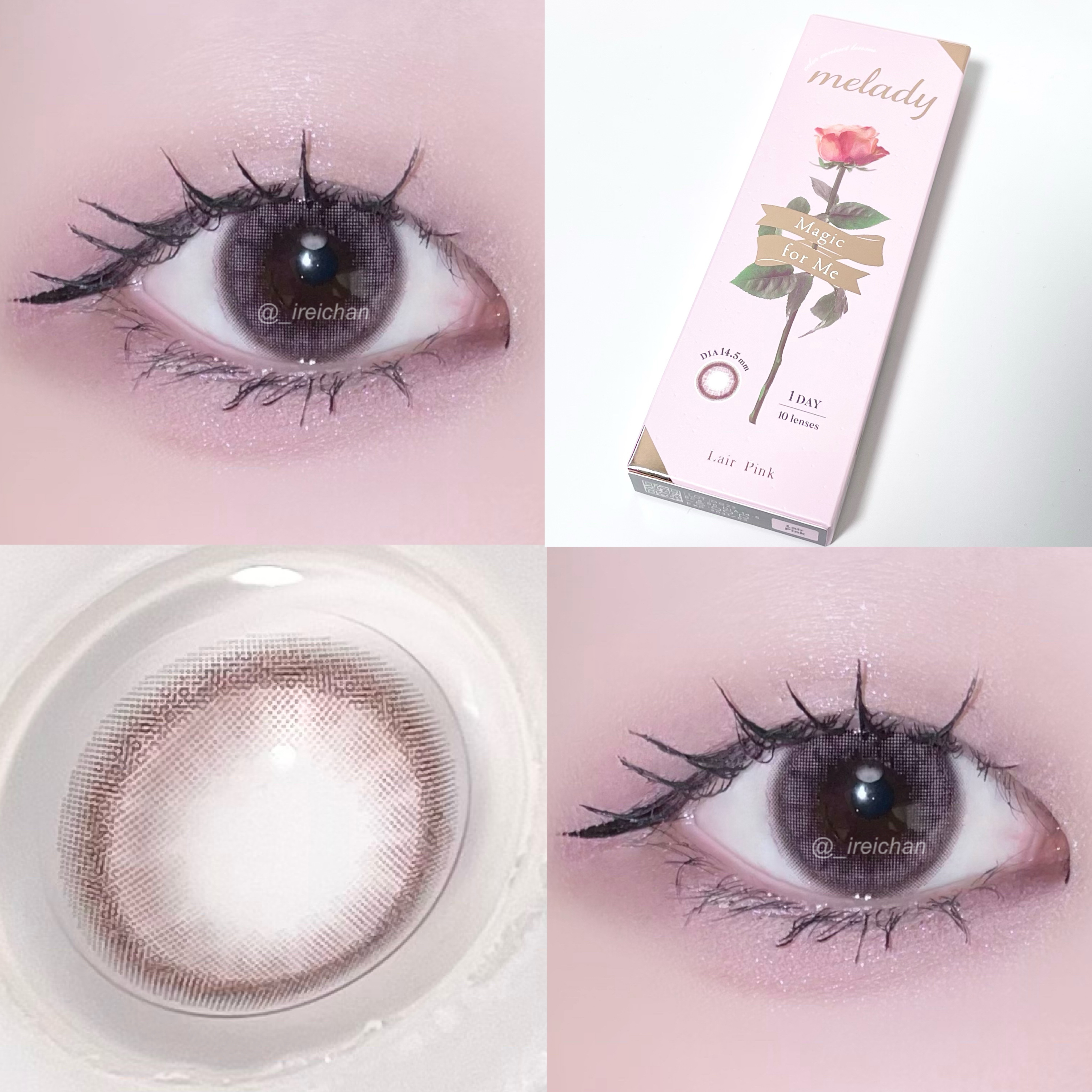 melady 1day ライアーピンク/melady/ワンデー（１DAY）カラコンを使ったクチコミ（1枚目）