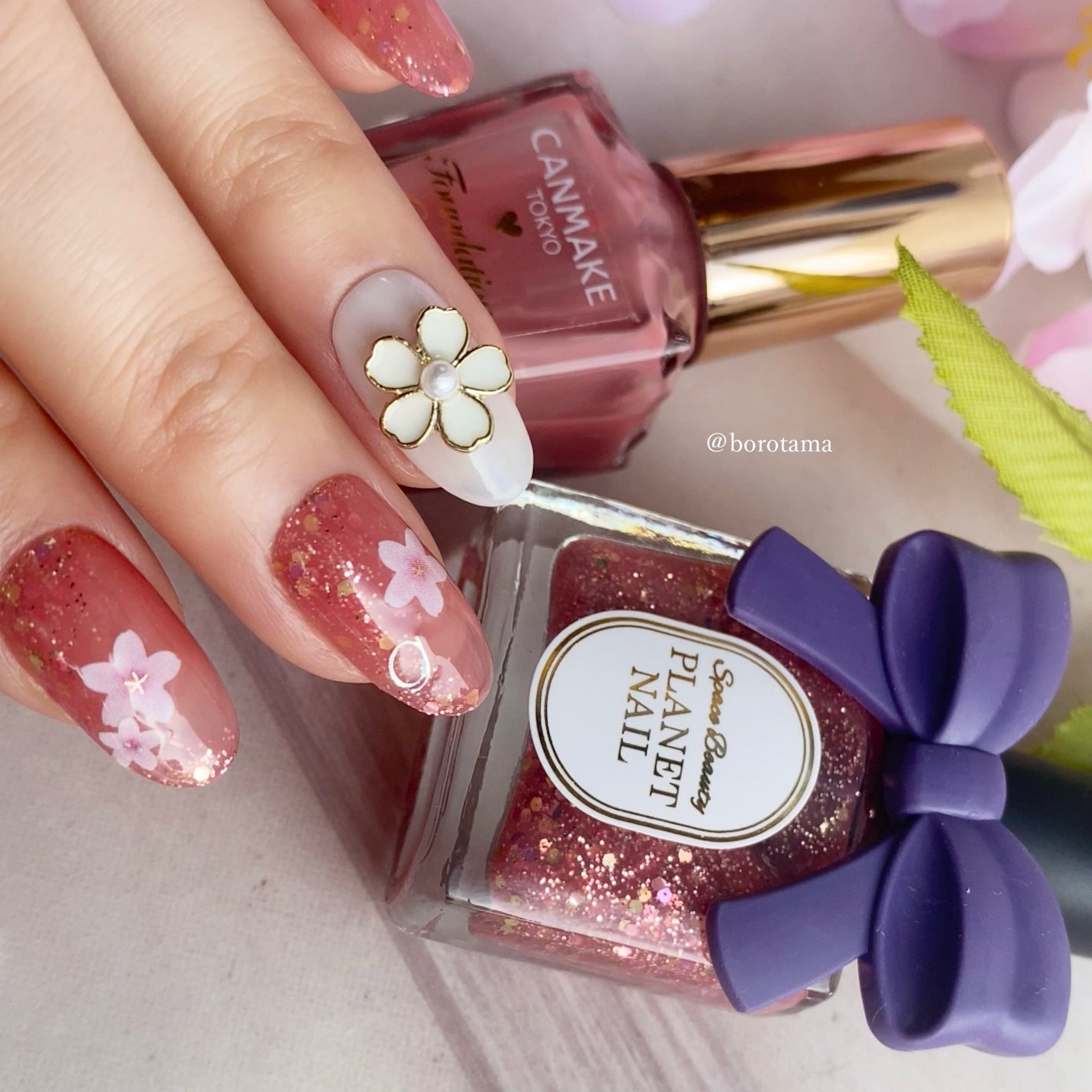 ネイルシール/キャンドゥ/ネイルシールを使ったクチコミ(10枚目)