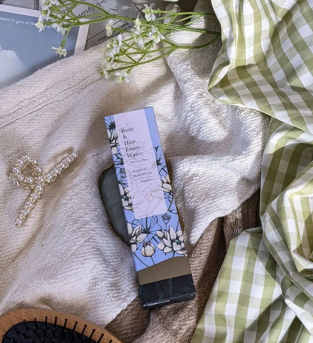 Body＆Hair Fruits Water(Vanilla & Sunset sea)/SWATi MARBLe/ボディローションを使ったクチコミ（2枚目）