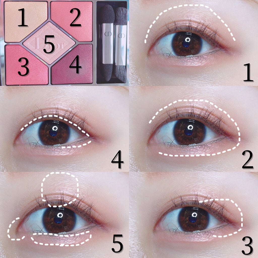 【旧】サンク クルール クチュール/Dior/アイシャドウパレットを使ったクチコミ(5枚目)