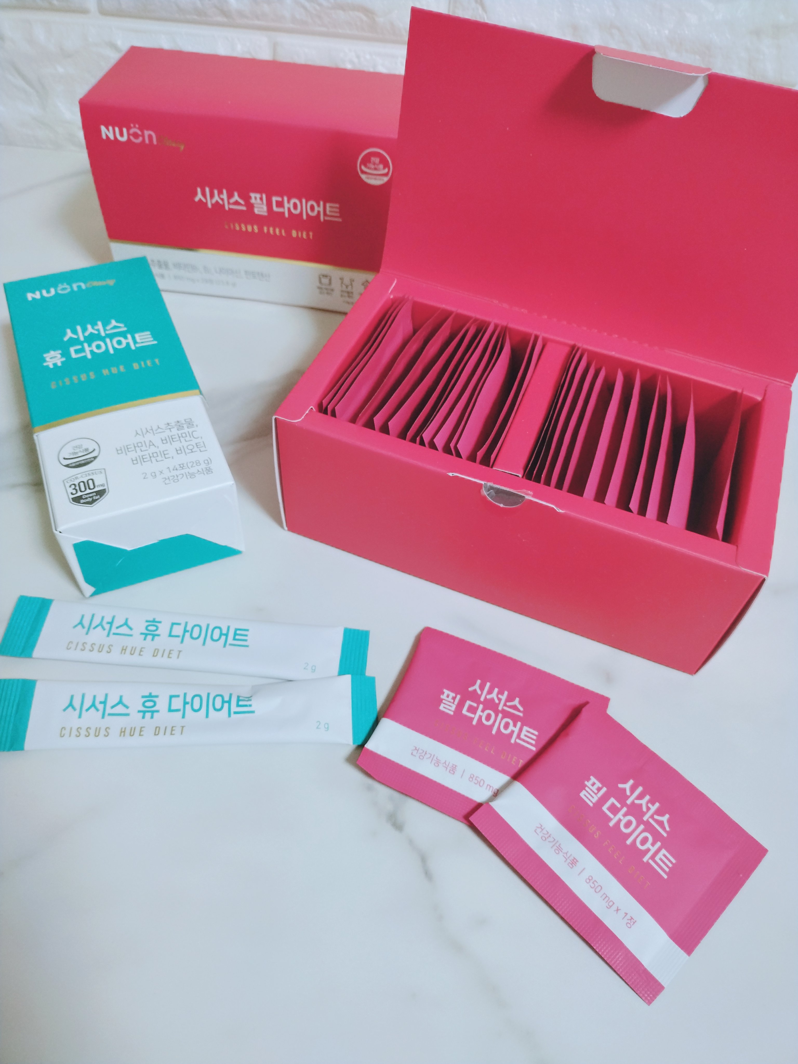 CISSUS HUE DIET/nuon/ボディサプリメントを使ったクチコミ（2枚目）