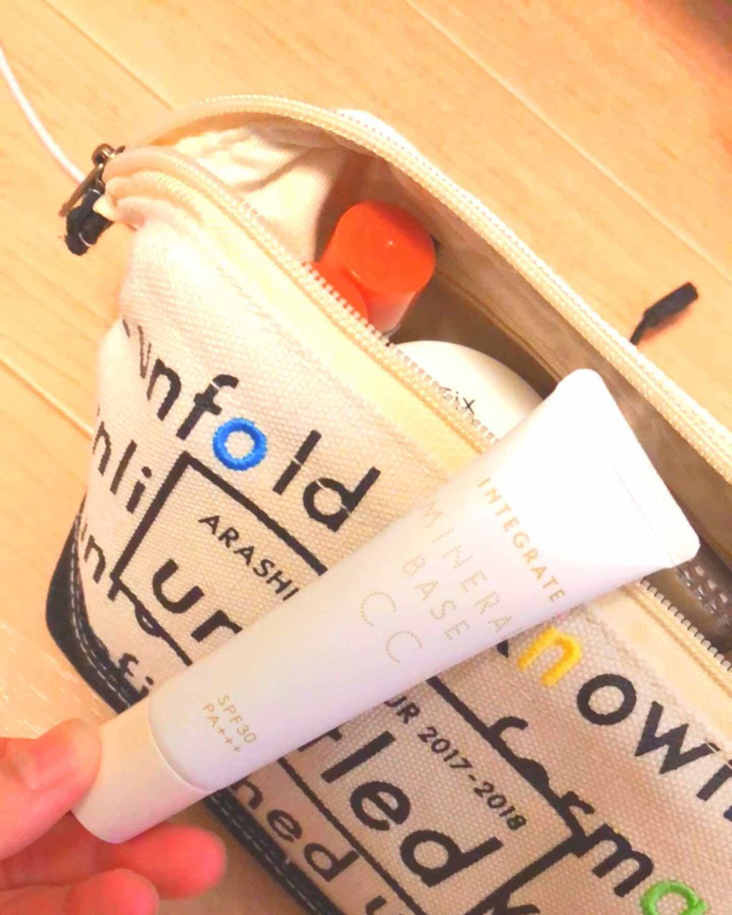 ミネラルベース CC/インテグレート/CCクリームを使ったクチコミ（1枚目）