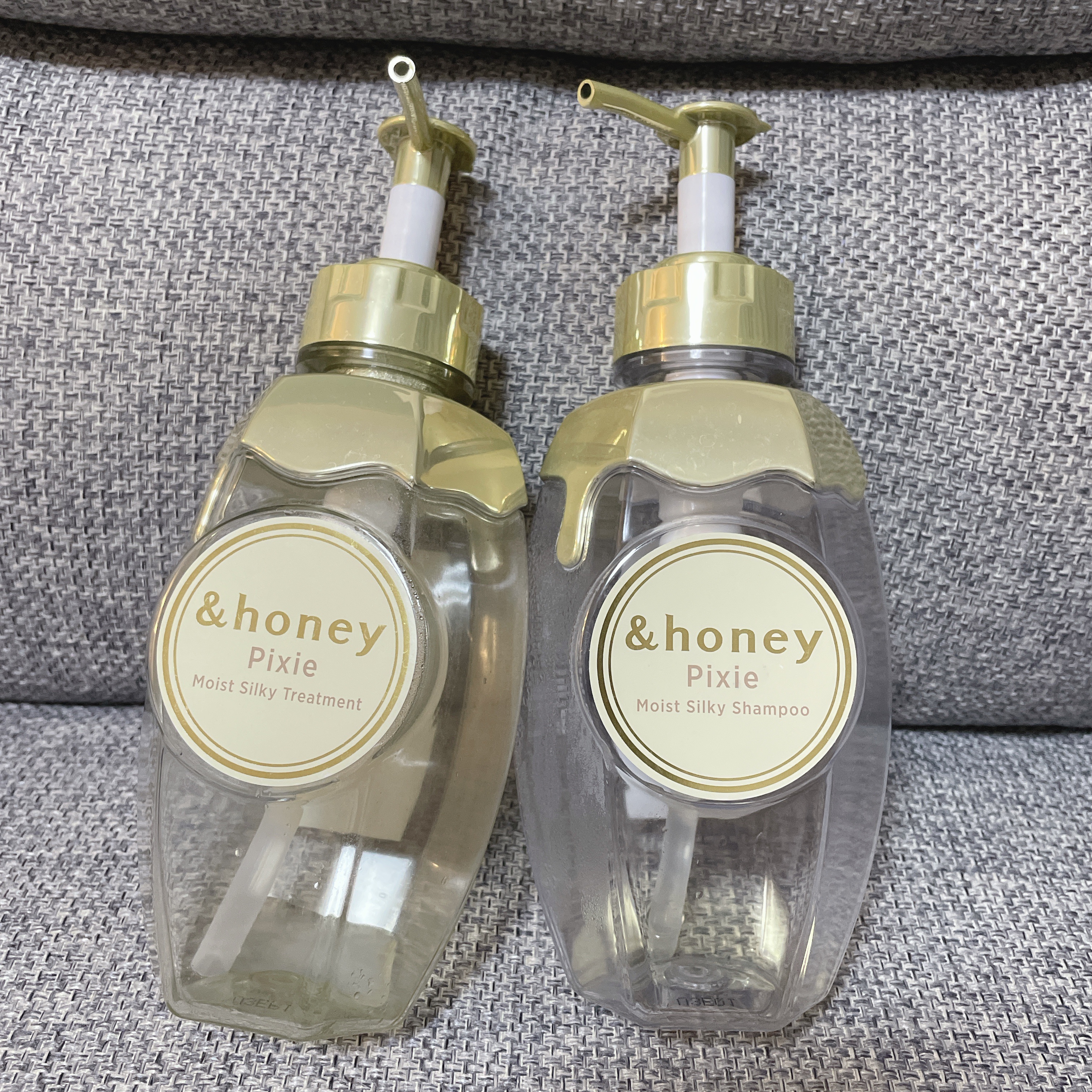 アンドハニー ピクシー モイストシルキー シャンプー1.0/ヘアトリートメント2.0/&honey/市販シャンプーを使ったクチコミ（1枚目）