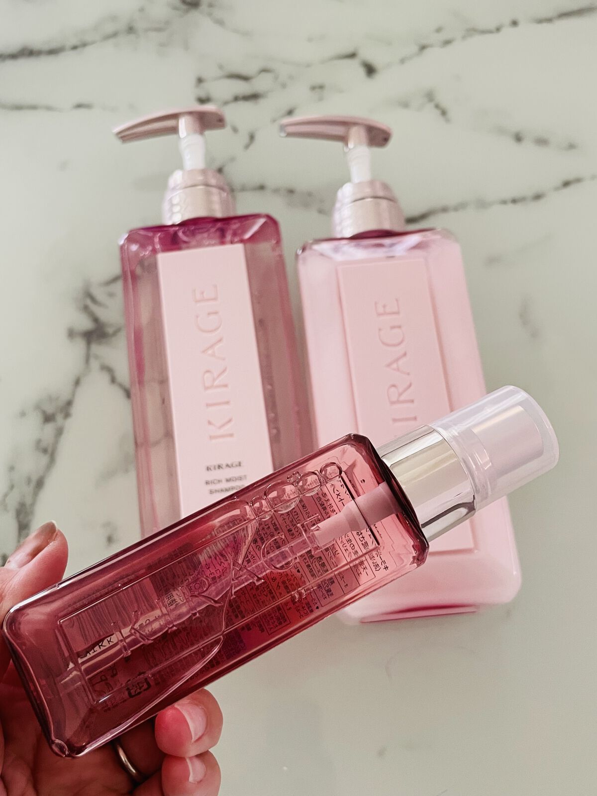 リッチモイスト ヘアオイル/キラージュ/ヘアオイルを使ったクチコミ（2枚目）