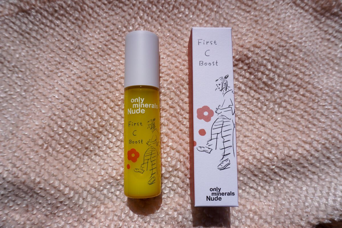 Nude ファーストCブースト/ONLY MINERALS/美容液を使ったクチコミ(1枚目)